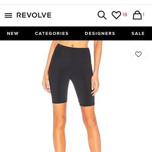 Revolve ONZIE black biker shorts size M!